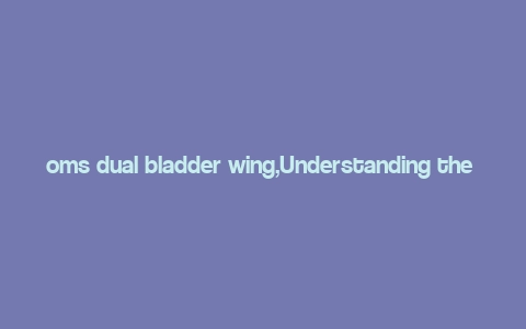 oms dual bladder wing,Understanding the OMS Dual Bladder Wing: A Comprehensive Overview