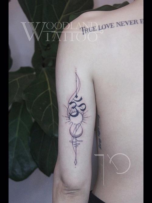 om trishul tattoo meaning,Om Trishul Tattoo Meaning: A Deep Dive into the Symbolism and Significance