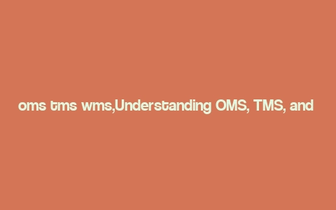 oms tms wms,Understanding OMS, TMS, and WMS: A Comprehensive Guide for Logistics Professionals