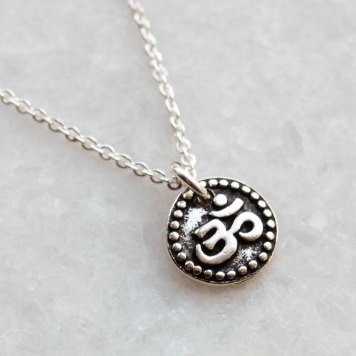 om symbol necklace silver,Discover the Elegance of the Om Symbol Necklace in Silver